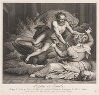 KG 14598
<br/>
Jupiter en Semele
<br/>
<em>Haussart, Jean Baptist (1679/80-1749)</em>